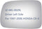 JZSUPER Side Mirror Glass fit for 1997-2006 HONDA CR-V, Driver Left Side View LH Replacement Rearview Flat Glass, Non Heated Including Adhesive...