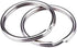 KINGFOREST 100-Pack Split Key Rings (1.2 Inch/30mm) - Silver Nickel Metal Keychain Rings for Keys, DIY Crafts, Bags & Accessories - Durable Bulk K...