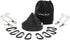 Campsite Storage Strap with 19 Separated Loops for Hanging Camping Equipment, Gear and Supplies | Includes Carabiner Hooks and Clothes Pins | Dura...