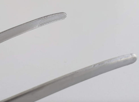 Kitchen Tongs for Cooking, BBQ Tongs, Stainless Steel Grill Tongs. Tweezers slim stainless tongs that do not touch the floor....