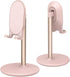 Bright Stone Phone Stand for Desk, Adjustable Cell Phone Holder for Desk, Compatible with 4"-12.9" Phones/Tablet/iPhone/iPad/Switch (Pink)...