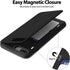 GOOSPERY iPhone 8 Plus Case, iPhone 7 Plus Wallet Case with Card Holder, Protective Dual Layer Bumper Phone Black...