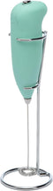 Primula Milk Frother With Stand, Handheld Whisk, Drink Foamer, Mini Blender Mixer For Coffee, Frappe, Bulletproof, Matcha, Espresso. Battery Opera...