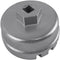 64mm 14 Flute Oil Filter Wrench, Chrome Vanadium Steel, Fits 1.8L Engines with Cartridge Style Oil Filter Systems, Toyota, Lexus, Scion...