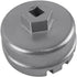 64mm 14 Flute Oil Filter Wrench, Chrome Vanadium Steel, Fits 1.8L Engines with Cartridge Style Oil Filter Systems, Toyota, Lexus, Scion...