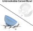 Unbreakable Cereal Bowls 24 oz - Reusable Wheat Straw Bowl - Dishwasher -Microwave Safe - Bamboo Kids Bowls Set, Soup Salad Rice Oatmeal Desserts-...