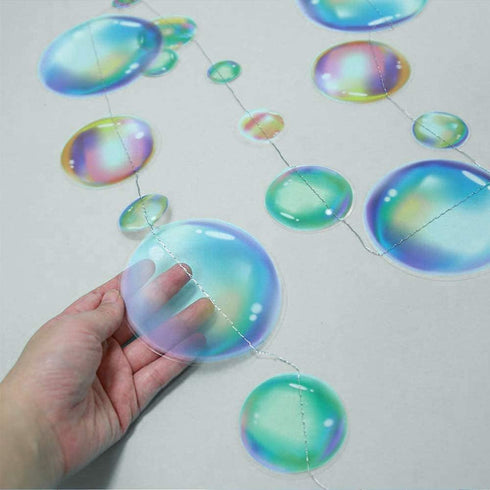 Cheerland Under The Sea Party Decorations Tropical Fish Bubble Garland Mermaid Birthday Supplies Baby Shark Theme Party Ocean Backdrop Sea Creatur...