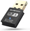 WiFi Adapter for Desktop PC,USB WiFi Adapter,Bluetooth WiFi 2-in-1,600Mbps 2.4/5.8Ghz Dual Band Wireless Network,Plug and Play, for PC/Laptop/Desk...
