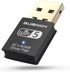 WiFi Adapter for Desktop PC,USB WiFi Adapter,Bluetooth WiFi 2-in-1,600Mbps 2.4/5.8Ghz Dual Band Wireless Network,Plug and Play, for PC/Laptop/Desk...
