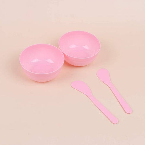 10Sets Slime Bowl Slime Mixing Tool Makeup Bowl Crystal Mud Mixing Bowls Plastic Glue Mixer for Makeup Crafts (Pink)...