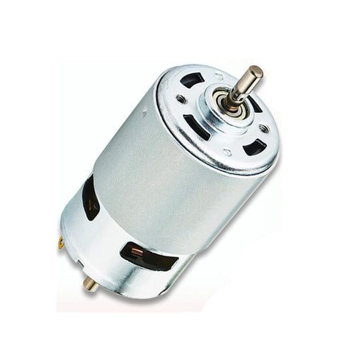 775 DC Motor 12-24V 12000RPM Large Torque Micro Motor for Power Tools/DIY Toys/Vacuum Cleaners Fans with Double Ball Bearing, High Speed DC Small ...