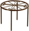Plant Stand Plant Holder: Anti-rust Metal Flower Pot Stand - indoor outdoor Flower Rack - Single Display Rack Bronze for Home and Courtyard....