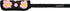 Puppia Spring and Summer Fashion Bacopas Dog Leash, Black, Large...