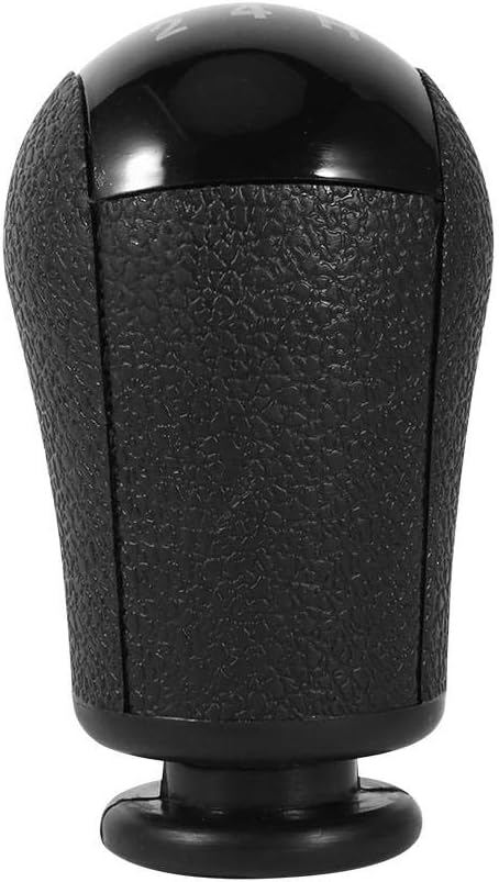 Shift Knob, 5 Speed MT Gear Stick Shift Knob for MK3 S-MAX New Black Grey (Black)...