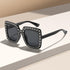 Oversized Crystal Sunglasses for Women Square Thick Frame Bling Rhinestone Elton John Sparkling Glasses...