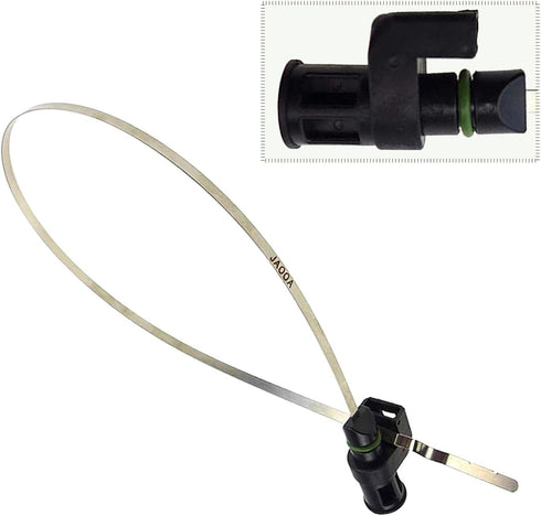 1 PC Car Transmission Oil Dipstick, 23.8-inch Stainless Steel Engine Oil Level Indicator Immersion Gauge, Replaces OEM 31086-JA00A Accessories, Co...