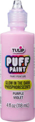 TULIP Puff Paint Glow Purple 4 Fl Oz (Pack of 1)...