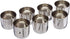 Satre Online and Marketing Stainless Steel Spice Box Without Lid,Stainless Steel Masala Box,Indian Spice Box with 7 Spice Containers and Spoons...