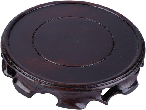 Wooden Display Stand for Teapot, Vase, Bonsai, Home Office Decorative Base...