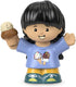 Fisher-Price Replacement Part Little-People Playset - HHR46 ~ Girl with Black Hair with Braids Carrying Ice Cream Cone, Black, Brown, Blue...