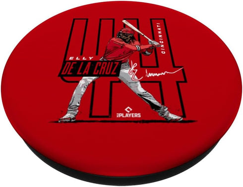 Elly De La Cruz | Cincinnati MLB Players League | MLBCRU4022 PopSockets Standard PopGrip...