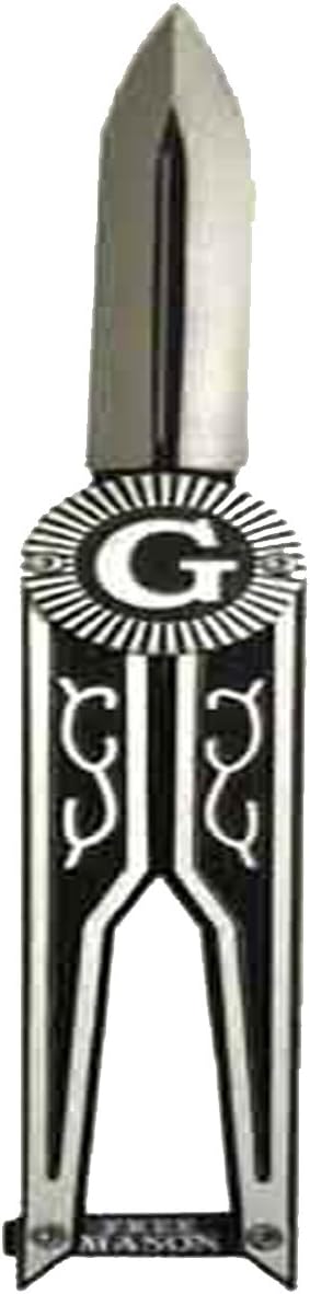 UNOSEKS TG,LLC Treasure Gurus Free Mason Seal G Square & Compass Folding Pocket Knife...