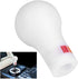 Aramox Gear Shift Knob,5 Speed Auto Manual Gear Shift Knob Shifter for Lancer V3/EVO (White)...