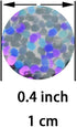 Sparkle Metallic Foil Confetti - Dots, Circles, Scatter, Wedding, Graduation & Birthday Party Decorations - 60g...
