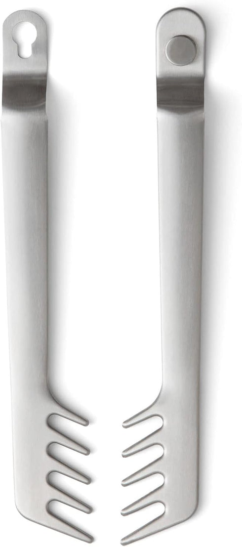 Chef'n Meat Shredding Tongs, Wide, Textured Tines, Grey...