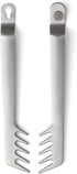 Chef'n Meat Shredding Tongs, Wide, Textured Tines, Grey...