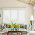 LEMON CLOUD Privacy Window Film Self-adhesive No-Glue Static Cling Stripe Pattern Frosted Window Film Decorative Privacy Glass Film for Office Hom...