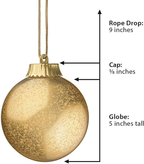 WP510 Battery Powered Hanging Decorative Outdoor LED Pulsing 5" Globe Light, 1 Count (Pack of 1)...