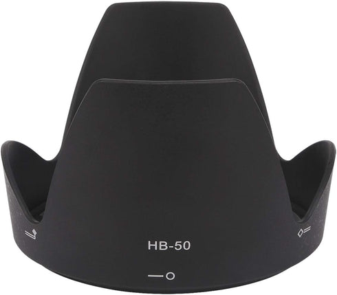 Haoge Bayonet Lens Hood for Nikon Nikkor AF-S 28-300mm f3.5-5.6G ED VR Lens replaces Nikon HB-50...