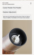 Salt and Pepper mills Grinder 2 in 1 Manual Stainless Steel Salt pulverizer kibbler Mill Herb Spice Grinder Shakers Refillable clean Adjustable Co...