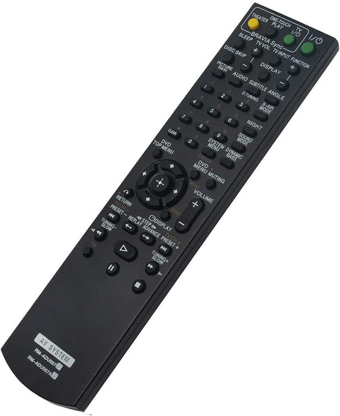 ALLIMITY RM-ADU007 SUB RM-ADU007A Replaced Remote Control Fit for Sony Home Theater AV System 1-480-570-21 DAV-HDX274 DAV-HDX277WC DAV-HDX285 DAV-...