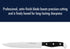 HENCKELS Statement Razor-Sharp 8-inch Slicing Knife, German Engineered Informed by 100+ Years of Mastery, Black/Stainless Steel...