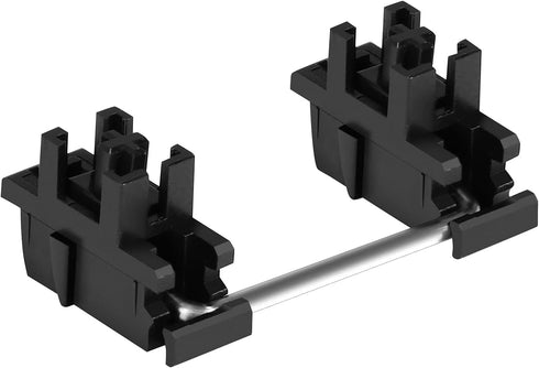 ZugGear Black Plate Mount Stabilizers 2U 6.25U 7U for Mechanical Keyboards (DUROCK Black Plate Mount 104 Keyboard Kit)...
