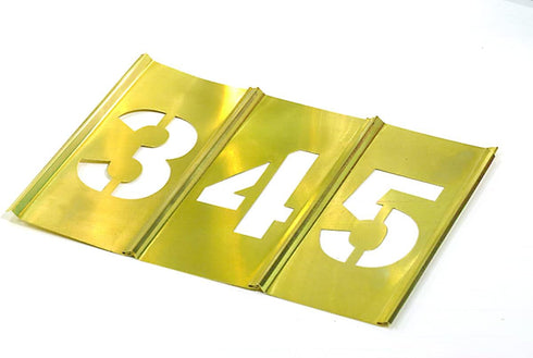 CH Hanson 10011 2" Numbers Stencil Set 15 pc...
