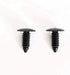 50 pcs Large Plastic Multi-Gauge Rivet 1/4" Hole Patio Strapping Fasteners Webbing Lawn Chair Lounge (Black)...