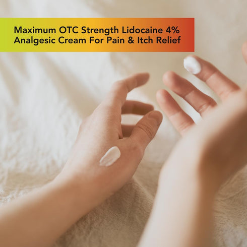 Westlake Lidocaine 4% Muscle & Joint Pain Relief Numbing Cream | Maximum OTC Strength | 2 Pack...