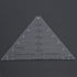 60 Degree Equilateral Triangle Quilting Ruler Acrylic Triangle High Transparency Original Scale Tailor Maker Ruler for Quilting...