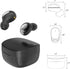 Kamon K30 Wireless Earbuds with Wireless Charging Case, Bluetooth 5.1, Touch Control Waterproof, in Ear Stereo Headphones Built in Mic Headset Pre...