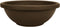 The HC Companies 15.5 Inch Large Garden Bowl Planter - Shallow Plant Pot with Drainage Plug for Indoor Outdoor Flowers, Herbs, Chocolate...