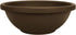 The HC Companies 15.5 Inch Large Garden Bowl Planter - Shallow Plant Pot with Drainage Plug for Indoor Outdoor Flowers, Herbs, Chocolate...