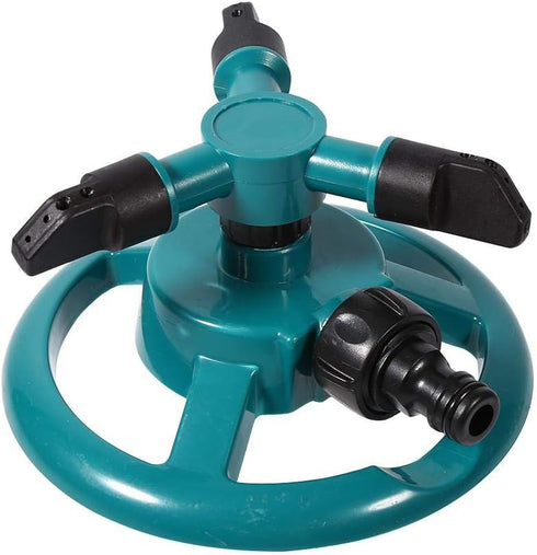 Sprinklers for Yard,Sprinkler,Garden Sprinkler,Water Sprinkler for Lawn,Lawn Sprinkler,Automatic 360 Degree Rotating Lawn Sprinkler, 3 Nozzle Irri...