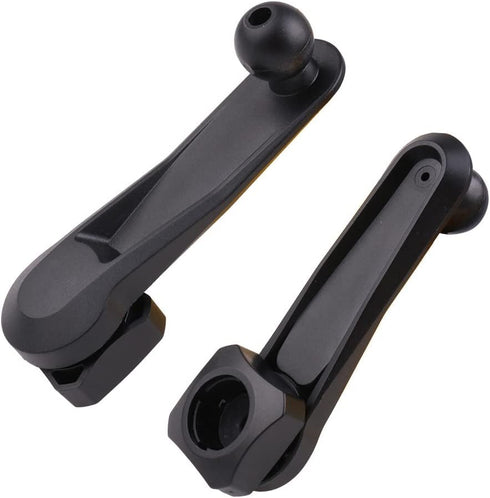 2 Pack 17mm Ball Joint Extension Arm Female to Male Head Dead Angle Adapter Bracket Extender Rotating Rod for Car Air Outlet Vent Phone Stand GPS ...