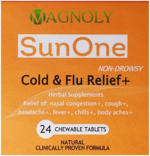 SunOne +Herbal Supplements for cold & flu relief+ non-drowsy...
