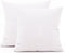 TAOSON 100% Cotton 300 Thread Count 2pc / Pair Pillow Cover Pillowcase Pillow Protector Cushion Cover with Hidden Zipper Only Cover No Insert - Eu...