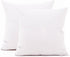 TAOSON 100% Cotton 300 Thread Count 2pc / Pair Pillow Cover Pillowcase Pillow Protector Cushion Cover with Hidden Zipper Only Cover No Insert - Eu...