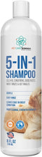 8 floz 5 in 1 Dog Shampoo for Itchy Skin - Sensitive Skin Dog Shampoo for Smelly Dogs - Dog Shampoos & Conditioners - Made in The USA...